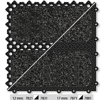 Грязезащитные покрытия Forbo Coral Tiles 7821.7831.7871.7881 Hurricane Grey фото 1 | FLOORDEALER